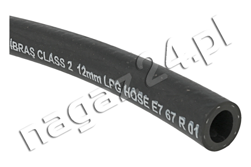 Przewód IBRAS LPG 12 mm r67-01 (cena) | LPG / CNG Supplier Nagaz24.com