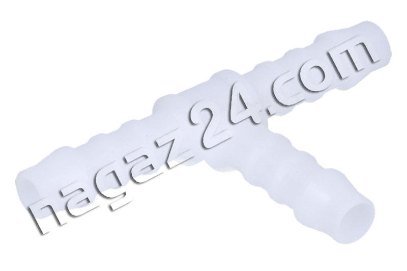 NORMA - Trójnik do podciśnienia t 6x6x6 plastik biały