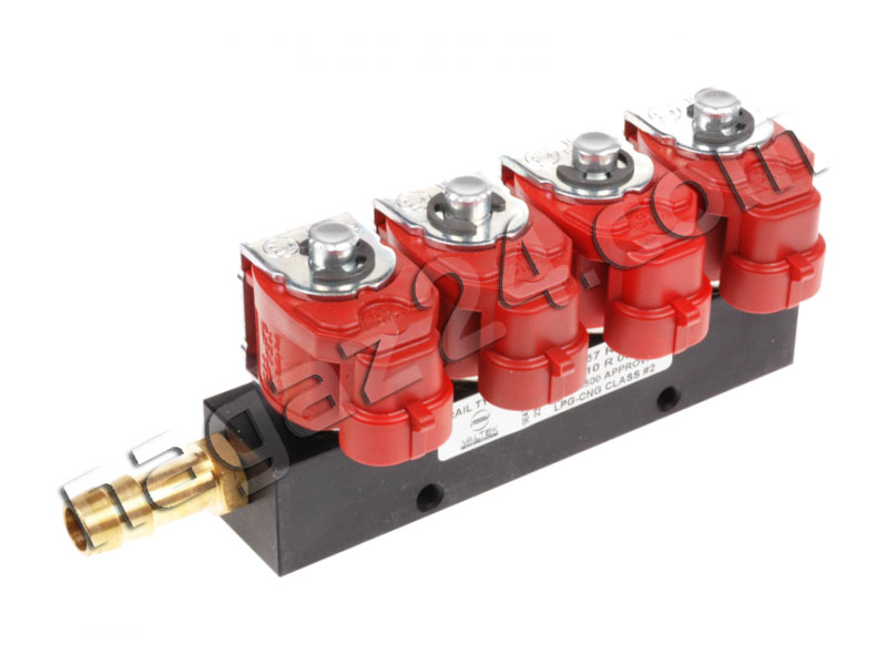 VALTEK type 30 4 cylindry 3-ohm injector RAIL VALTEK (cena) | LPG / CNG ...