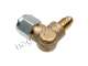Gas elbow for PVC pipe fi6 - m10x1 - zdjęcie 2