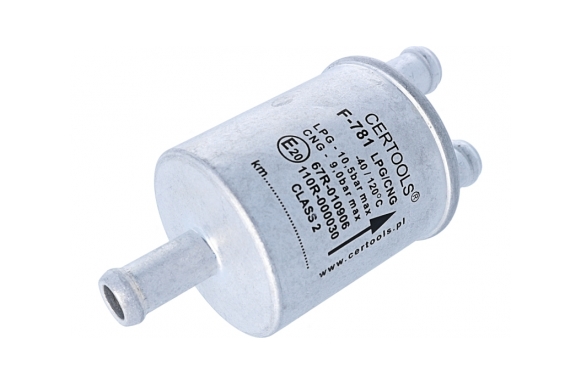 CERTOOLS - Gas phase filter 11/2x11 mm (paper, disposable) - CERTOOLS - F-781