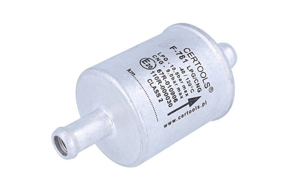 CERTOOLS - Gas phase filter 12/12 mm (bulpren, disposable) - CERTOOLS - F-781