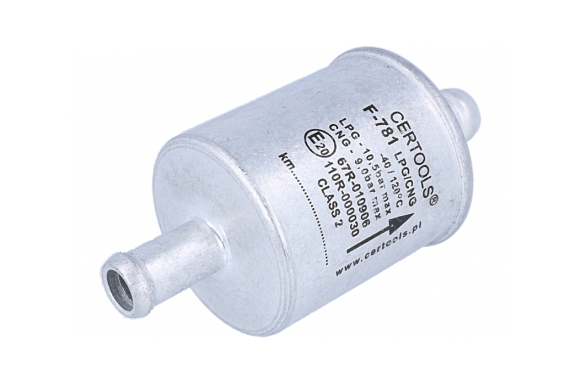 CERTOOLS - Gas phase filter 12/12 mm (fiber glass, disposable) - CERTOOLS - F-781