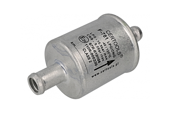 CERTOOLS - Gas phase filter 14/11 mm (bulpren, disposable) - CERTOOLS - F-781