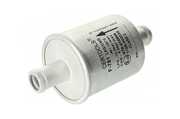 CERTOOLS - Gas phase filter 14/14 mm (bulpren, disposable) - CERTOOLS - F-781