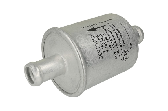 CERTOOLS - Gas phase filter 14/14 mm (polyester, disposable) - CERTOOLS - F-781