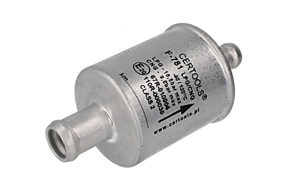 CERTOOLS - Gas phase filter 16/11 mm (bulpren, disposable) - CERTOOLS - F-781