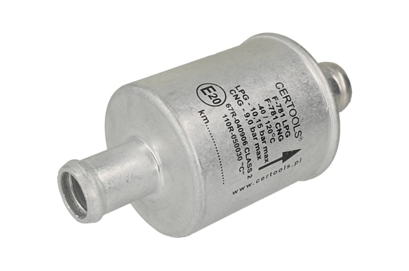 CERTOOLS - Gas phase filter 16/16 mm (paper, disposable) - CERTOOLS - F-781