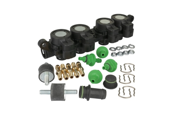 AEB - Injection rail AEB 4cyl assembly, nozzles 2.0 green