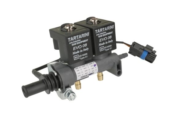 TARTARINI - Listwa wtryskowa TARTARINI EVO08G 2cyl Szara