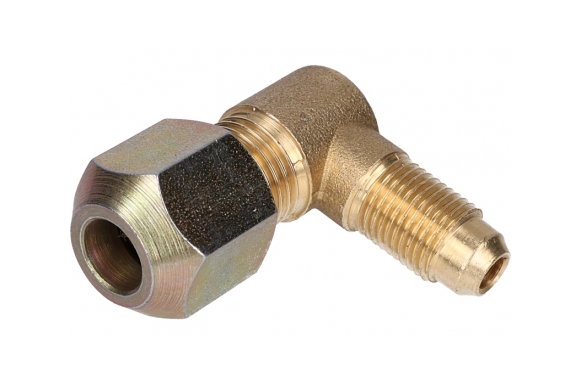 CERTOOLS - 6/8 mm m10x1/g1/4" copper LPG line reduction connector angled