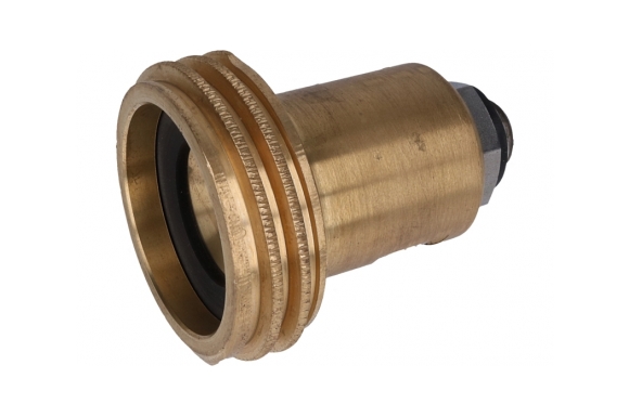 CERTOOLS - Refueling adapter with filter (acme type) - Germany, Belgium - for ICOM valve (M12, length 60 mm)