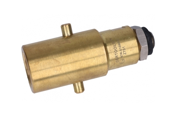 CERTOOLS - Refueling adapter with filter (bayonet type) - Netherlands, England - for ICOM valve (M12, length 80 mm)