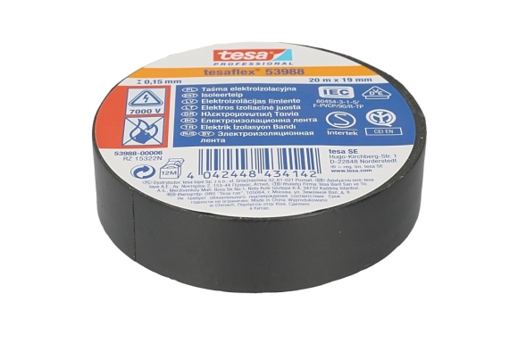 SCAPA - Tesa PVC Insulating Tape 19mm x 20m