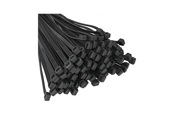 WARSZTAT - Cable ribbon 370/4.8 black (100 pcs.)