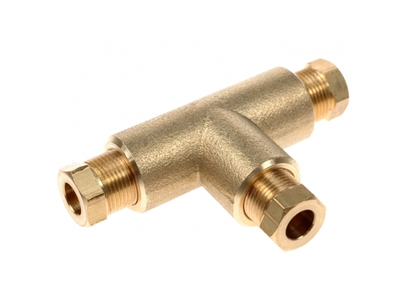 GOMET - 8 mm copper pipe t-adapter