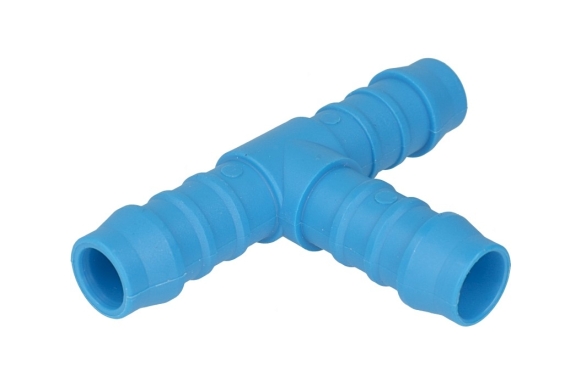 NORMA - T-piece 12x12x12 blue plastic