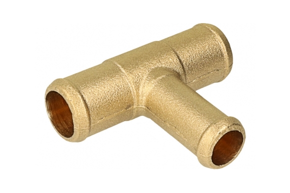 GOMET - GOMET 19x16x19 t-shaped coolant t-adapter (brass)