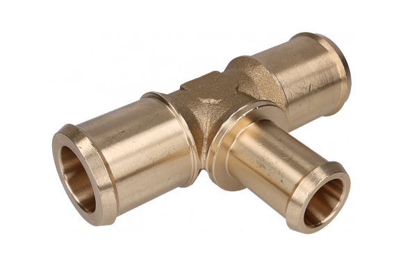 GOMET - Water t-adapter 23x16x23 brass