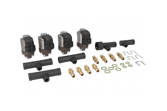 AC STAG - ACW 031 BFC injectors 4 cylinders for fi12 elbows