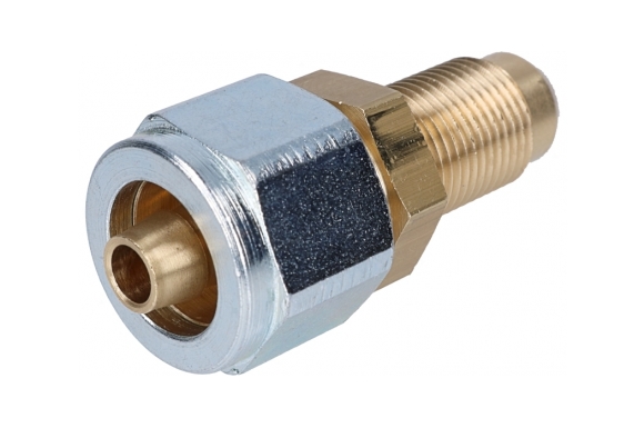 GOMET - PVC pipe connector d 8 /m12x1 set with thread