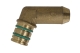 BRC reducer water elbow with O-rings, brass  - zdjęcie 4