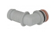 KME gold/silver reducers water elbow (with o-rings) - zdjęcie 5