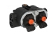 Medical rail 2 cylinders orange without sensor/blind - zdjęcie 5