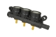 AEB 3-cylinder injection rail, assembly, nozzles 1.8 yellow - zdjęcie 8