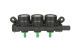 Injection rail AEB 3cyl, assembly, nozzles 2.0 green - zdjęcie 5