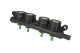 Injection rail AEB 4cyl assembly, nozzles 2.0 green - zdjęcie 8