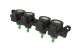 Injection rail AEB 4cyl assembly, nozzles 2.0 green - zdjęcie 9