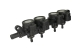 Injection rail AEB 4cyl, assembly, nozzles 2.2, black - zdjęcie 2