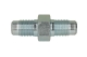 Nypel M10x1/M10x1 FI 6/6 krótki 36mm srebrny - zdjęcie 2
