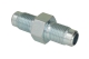 Nypel M10x1/M10x1 FI 6/6 krótki 36mm srebrny - zdjęcie 3