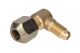 6/8 mm m10x1/g1/4" copper LPG line reduction connector angled - zdjęcie 1