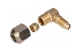 6/8 mm m10x1/g1/4" copper LPG line reduction connector angled - zdjęcie 5