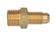 6/8 mm m10x1/g1/4" copper LPG line reduction connector - zdjęcie 2