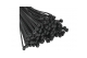 Cable ribbon 370/4.8 black (100 pcs.) - zdjęcie 1