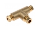 6/8/6 mm copper pipe t-adapter - zdjęcie 1
