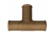 Water t-adapter GOMET 16x16x16 brass - zdjęcie 3